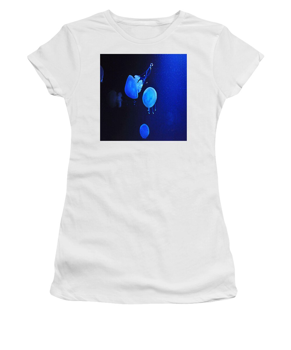 Jelly Fish Women's T-Shirt by Lv - Pixels