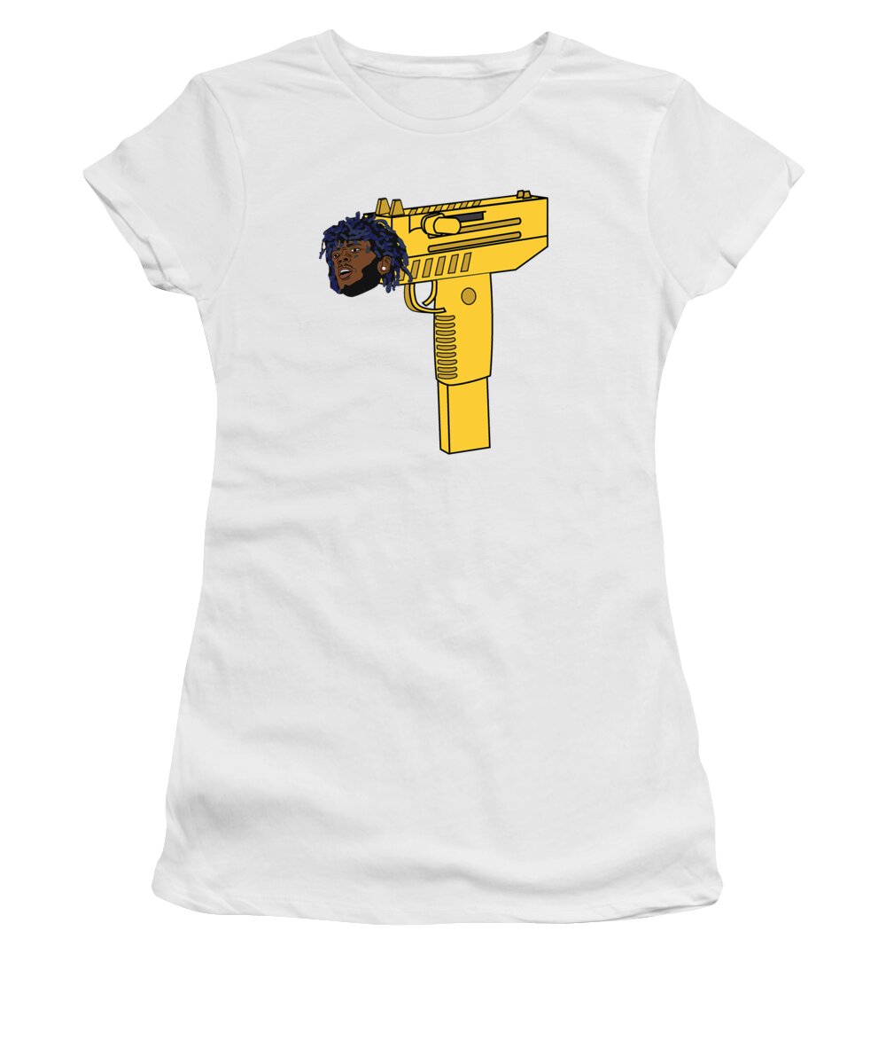 Aktiver Menneskelige race . Lil Uzi Vert Gun Women's T-Shirt by Willie M Scott - Pixels