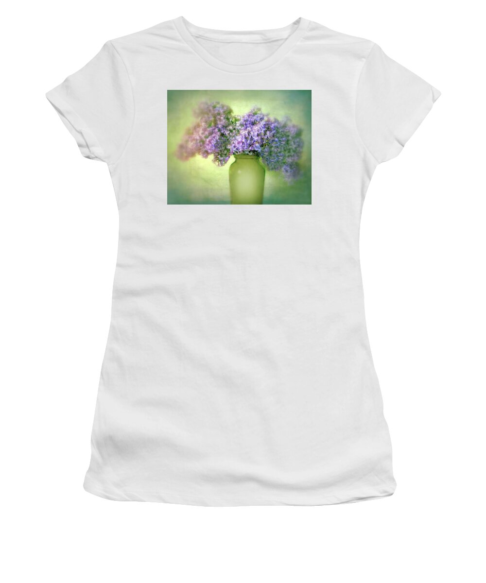 Flowers Women's T-Shirt featuring the photograph Lovely Lilac by Jessica Jenney