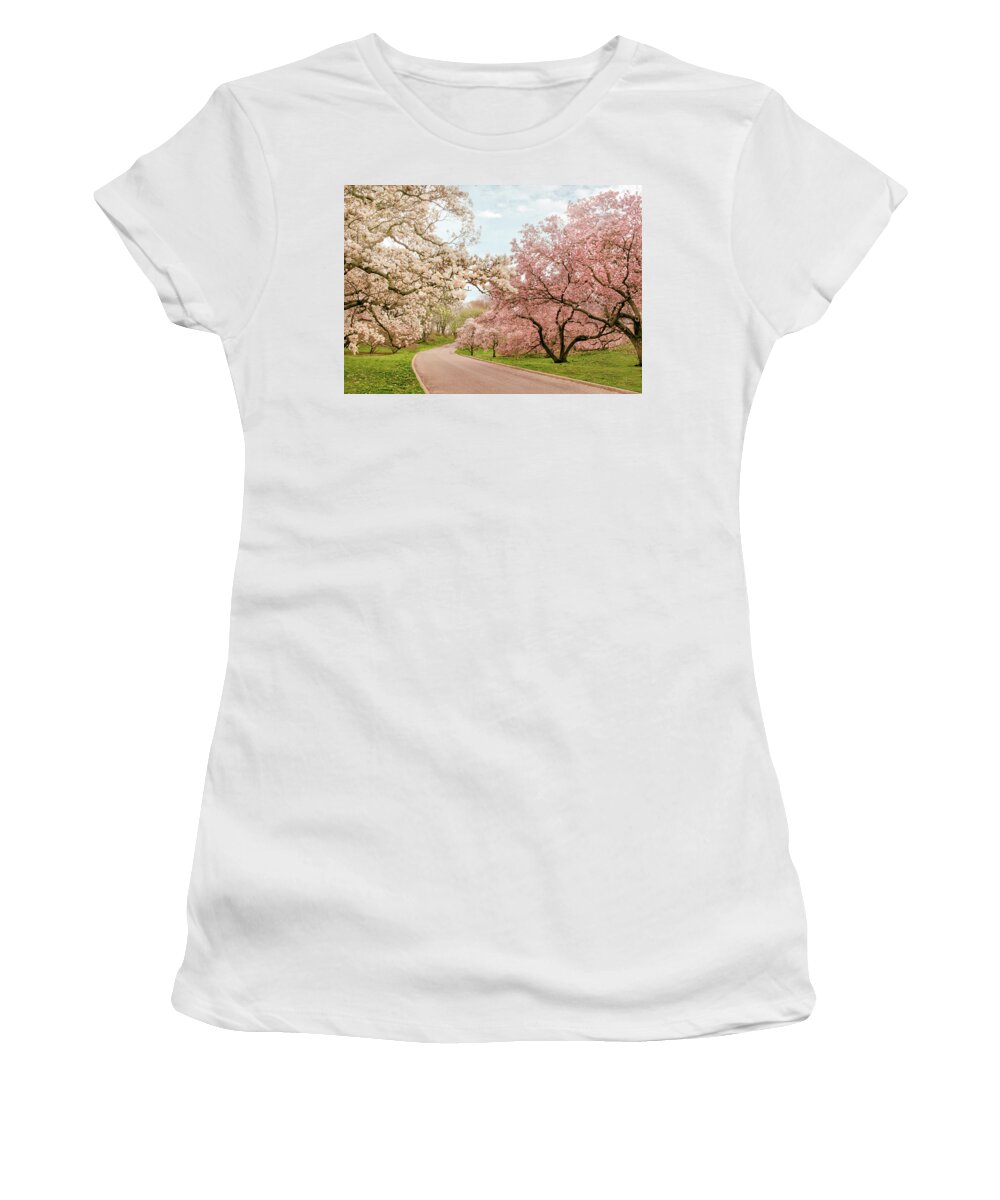 Magnolia Tree Women's T-Shirt featuring the photograph Magnolia Grove by Jessica Jenney