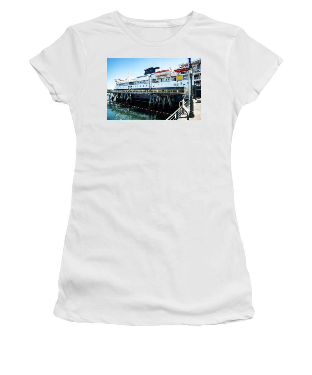 Mv Kennicott Women's T-Shirt featuring the photograph MV Kennicott by Tom Cochran