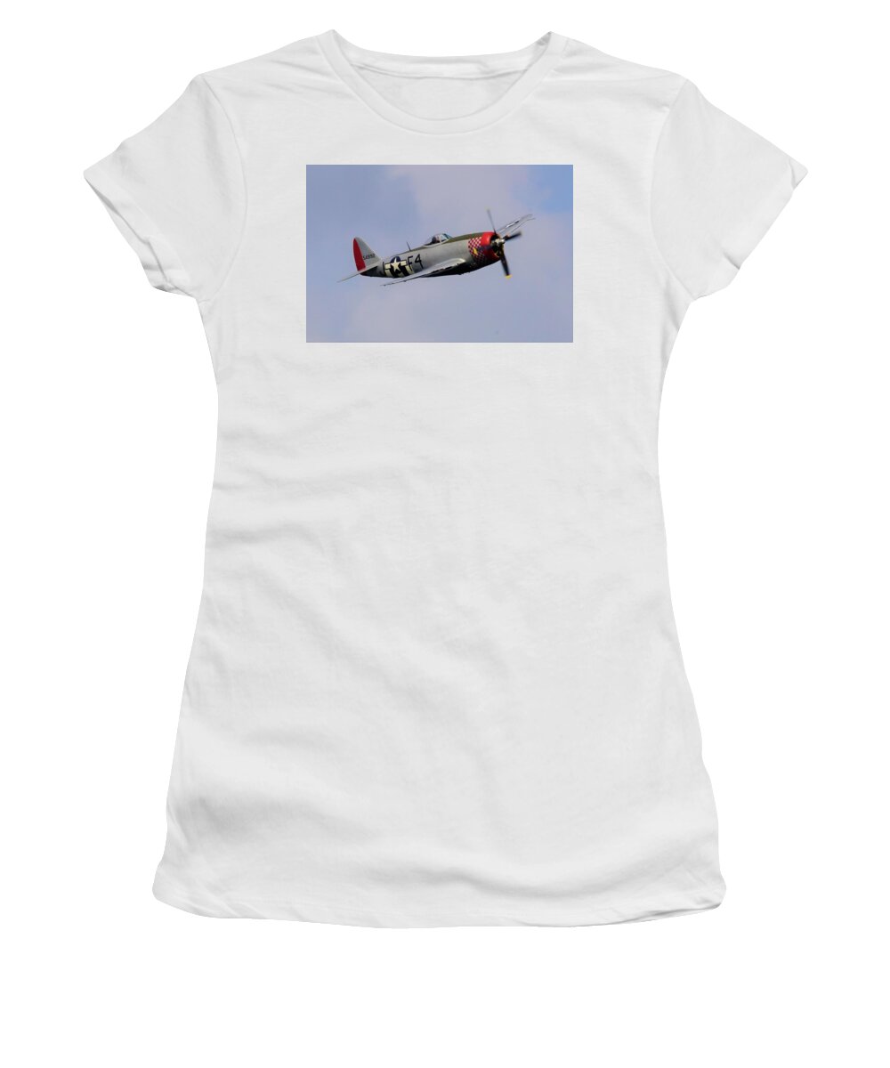 Ww2 Women's T-Shirt featuring the photograph Nellie B by Neil R Finlay