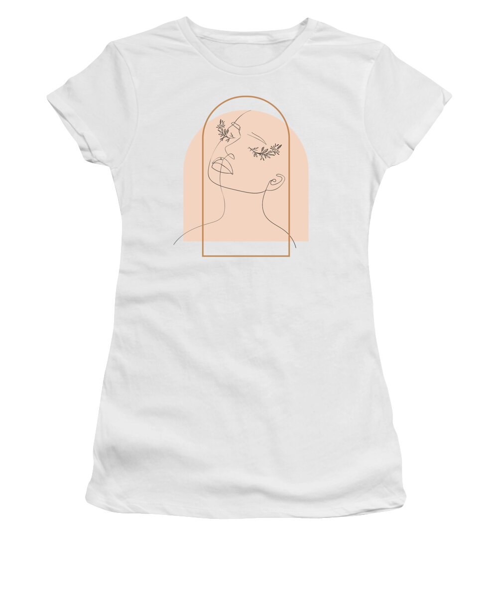Pocket shirt Rose Minimalist Logo Tee graphic tee Bella Canvas Simple T-Shirt Cute Logo Shirt