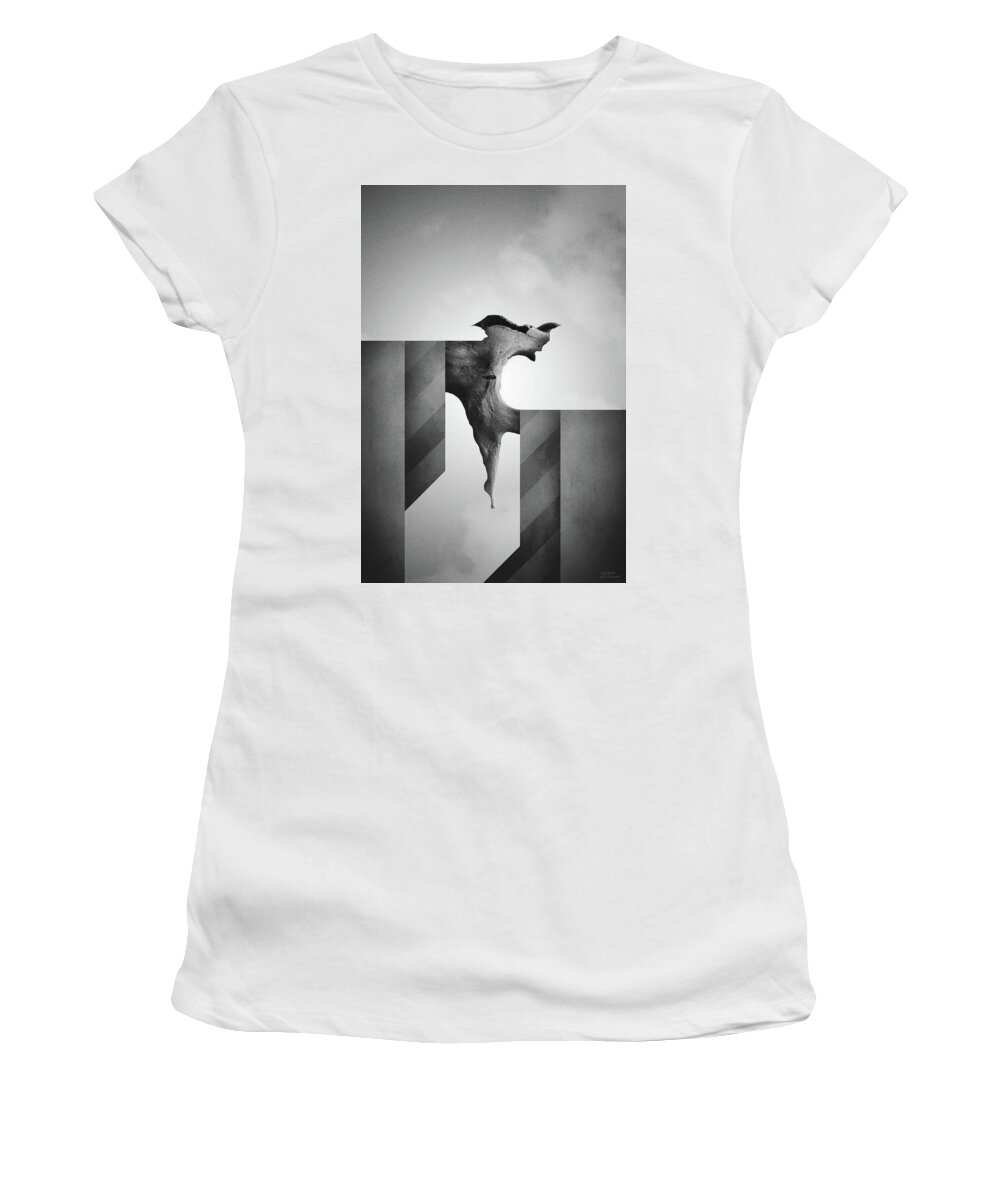 Abstract Women's T-Shirt featuring the photograph Nimiety ii by Joseph Westrupp