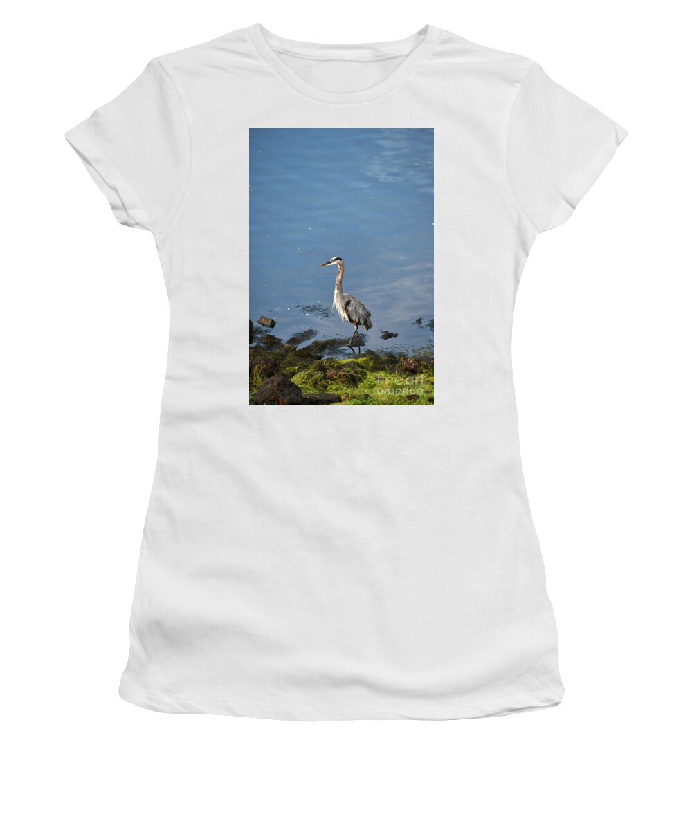Norris Dam State Park Women's T-Shirt featuring the photograph On The Road 5 by Phil Perkins