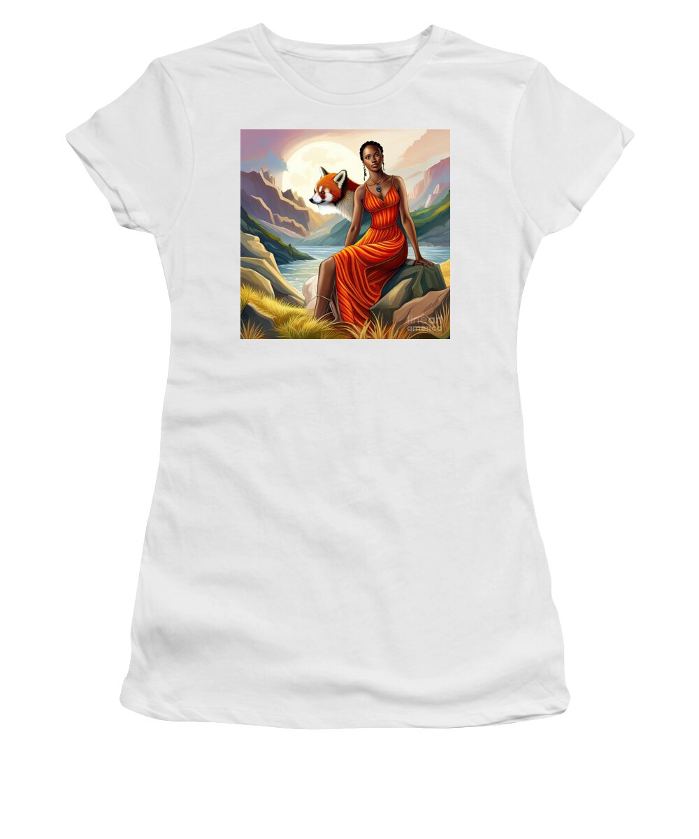 Red Panda Women's T-Shirt featuring the photograph Red Panda 08 by Jack Torcello
