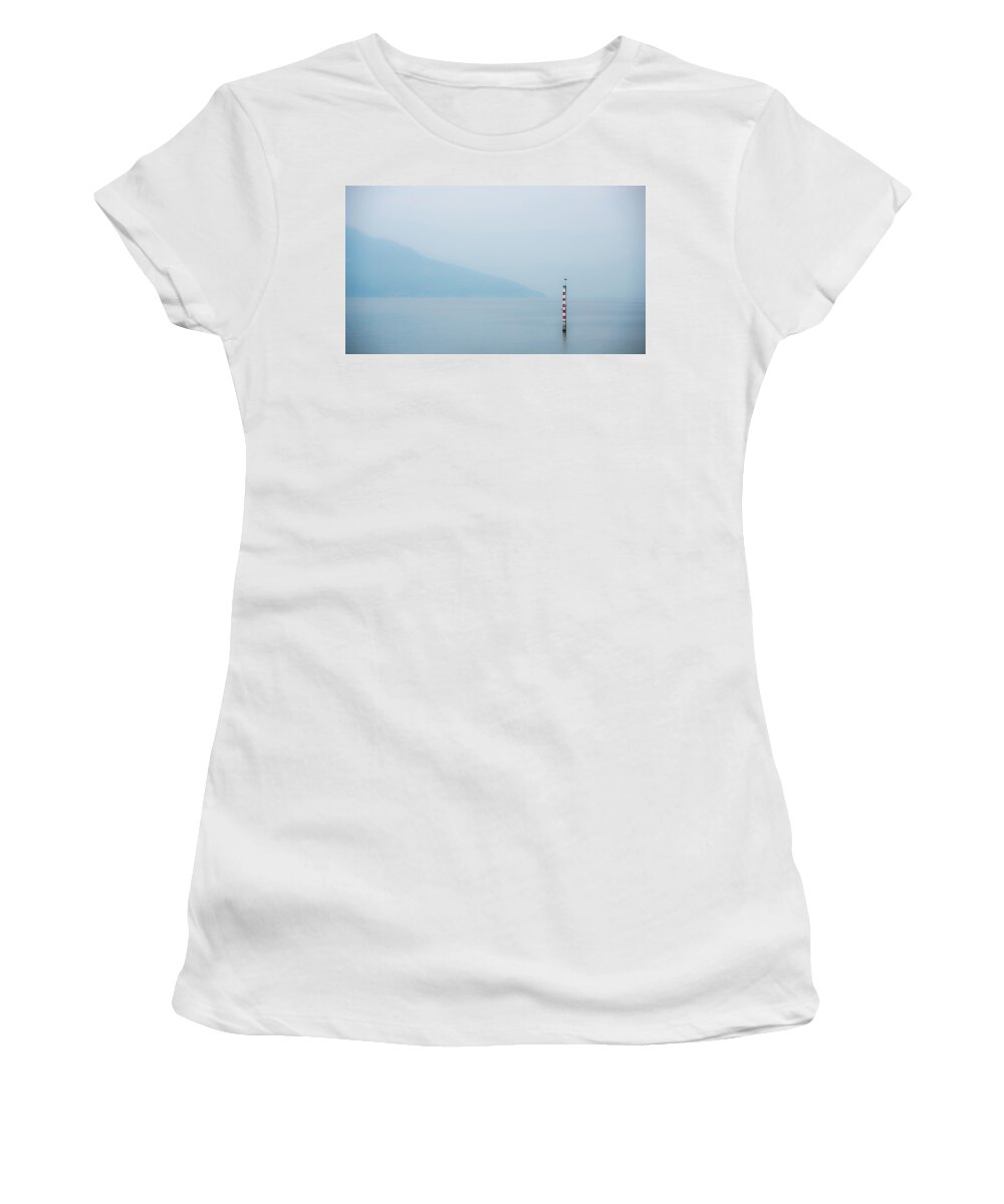 Bellagio Women's T-Shirt featuring the photograph Rocks Below by David Downs
