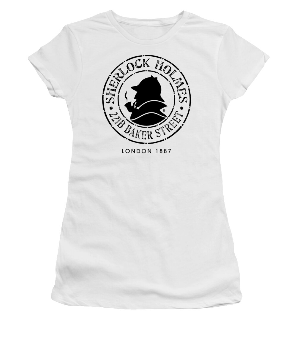 London Women's T-Shirt featuring the digital art Sherlock Holmes by Gary Grayson