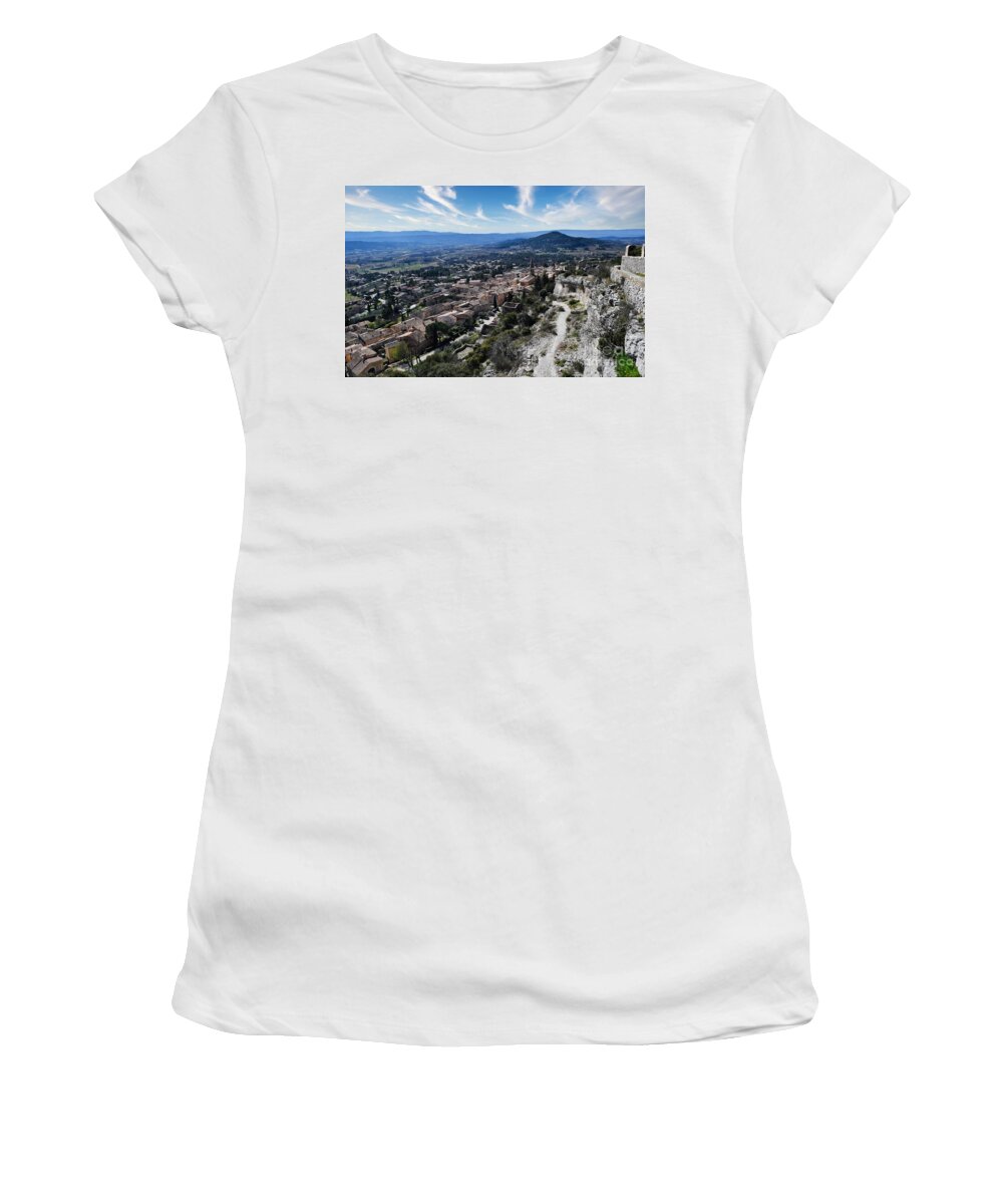 St.saturnin Women's T-Shirt featuring the photograph St.Saturnin France Photo 171 by Lucie Dumas