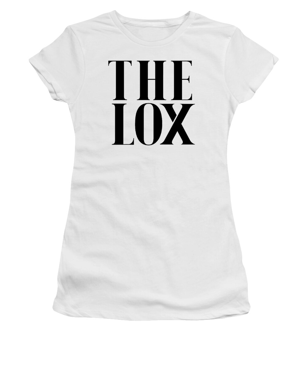 The Lox Women's T-Shirt featuring the digital art The Lox Logo by Lessy Moon