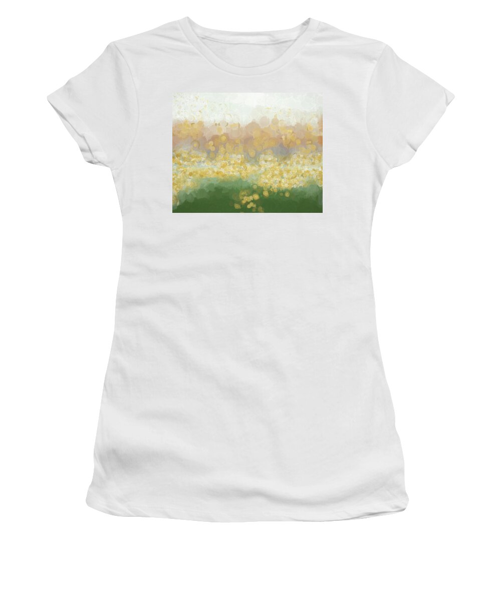 These Dreams Women's T-Shirt featuring the digital art These Dreams AB3 by Alison Frank