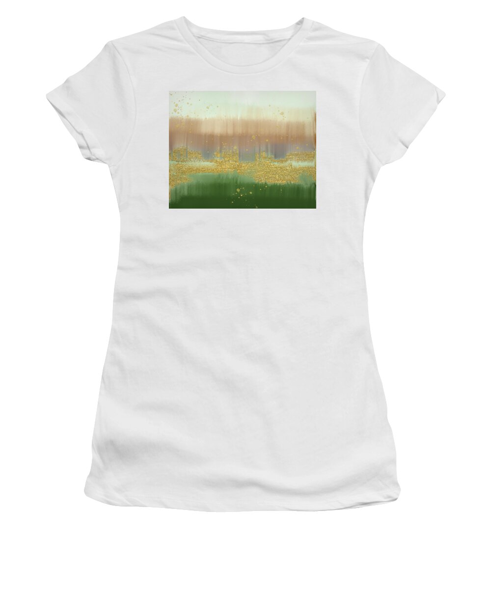 Glow Women's T-Shirt featuring the digital art These Dreams HPUG by Alison Frank