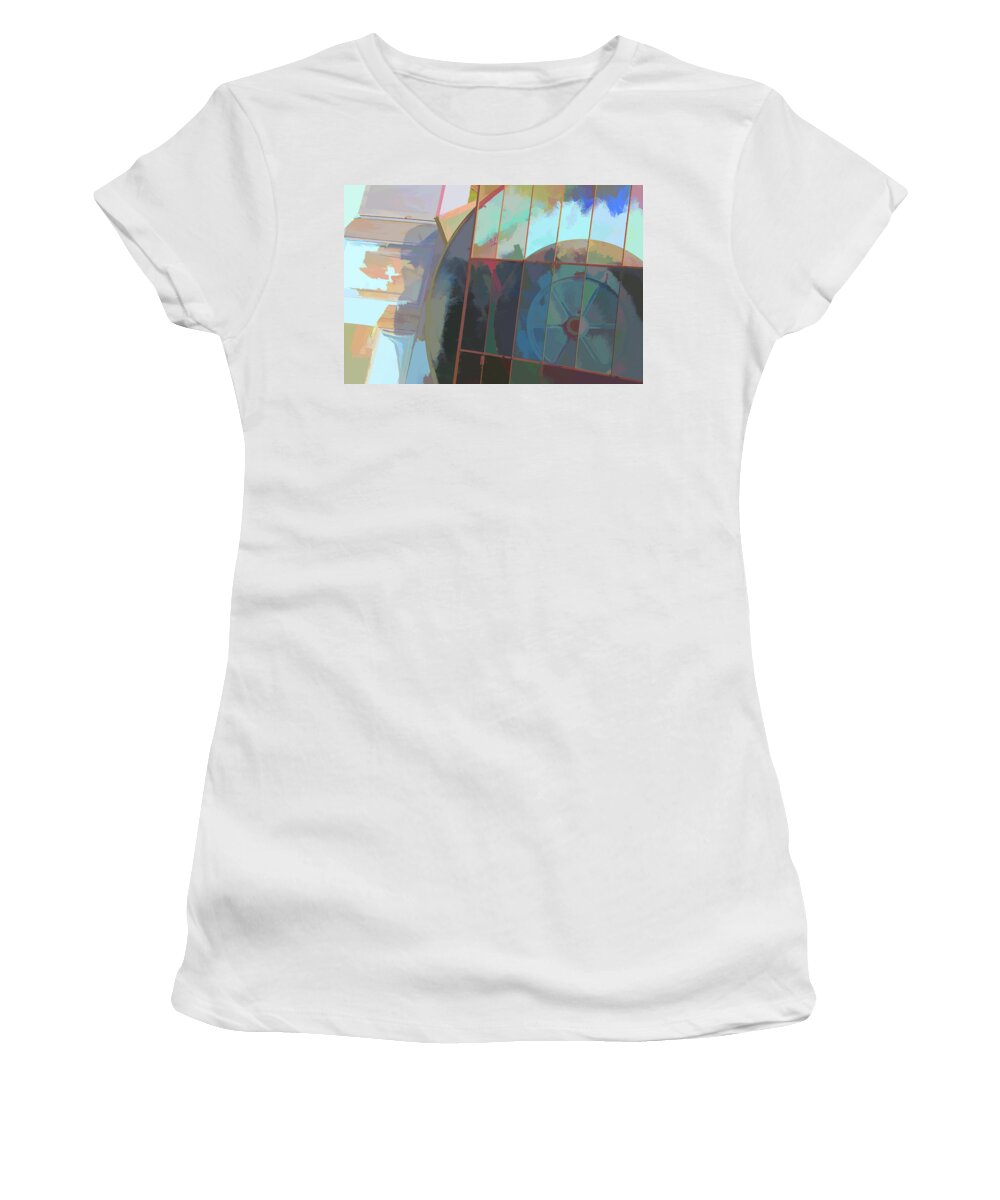 Old Door Women's T-Shirt featuring the digital art Times Love 2 by Steve Ladner