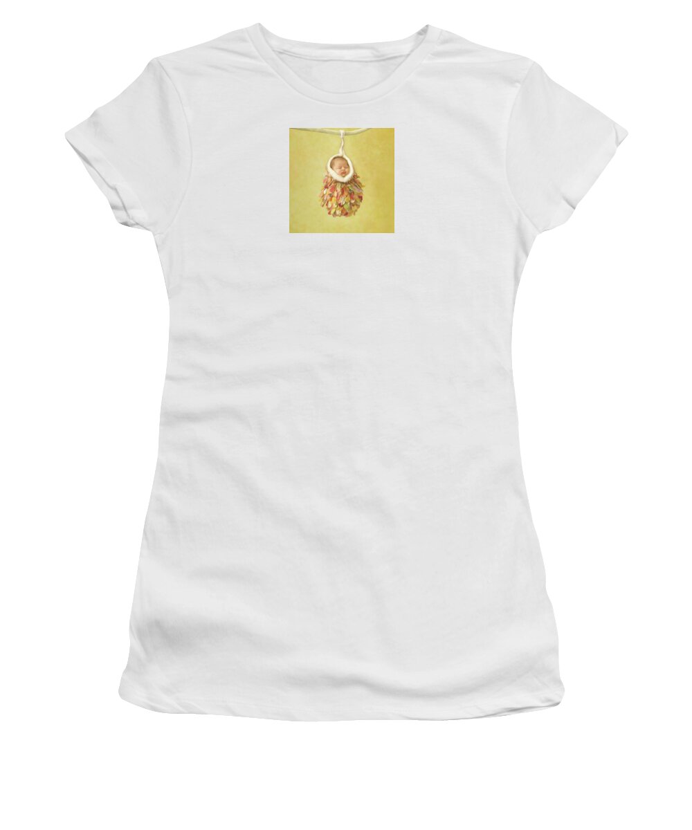 Cocoon Women's T-Shirt featuring the photograph Tiny Cocoon by Anne Geddes