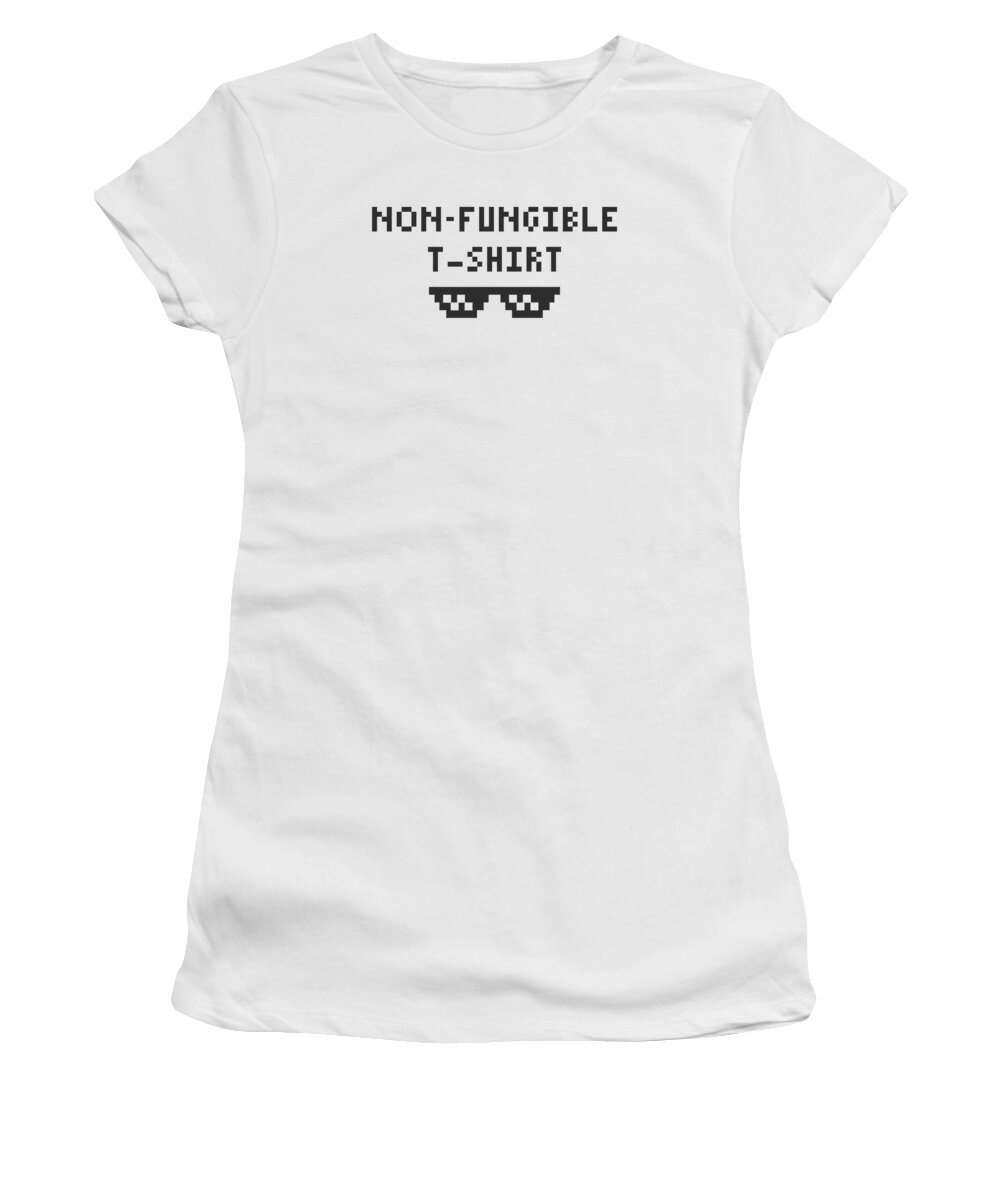 Trading Women's T-Shirt featuring the digital art Trading Entrepreneurs Crypto Currency Non Fungible by Toms Tee Store