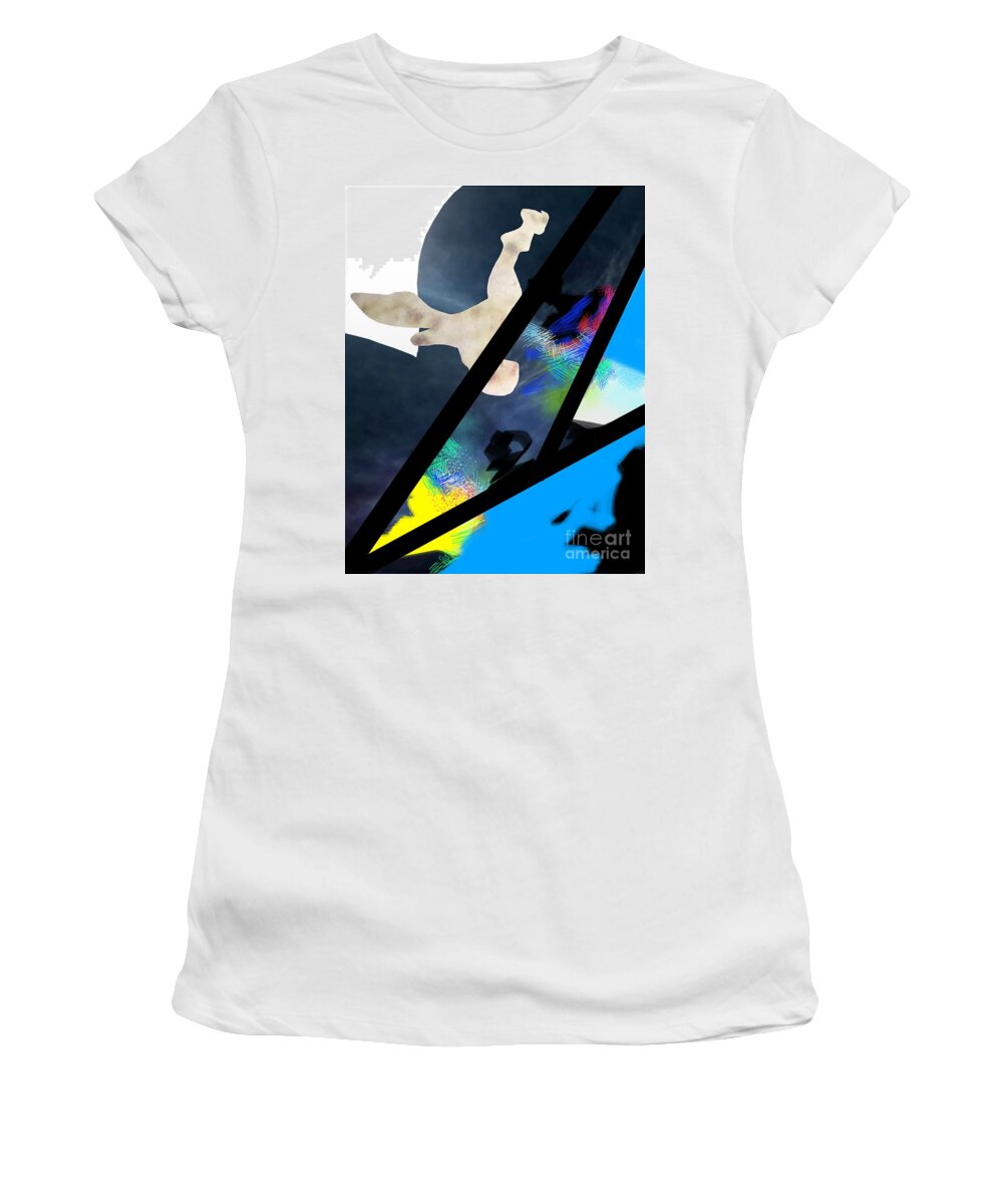 Art Women's T-Shirt featuring the digital art We Needed To Meet by Jeremiah Ray