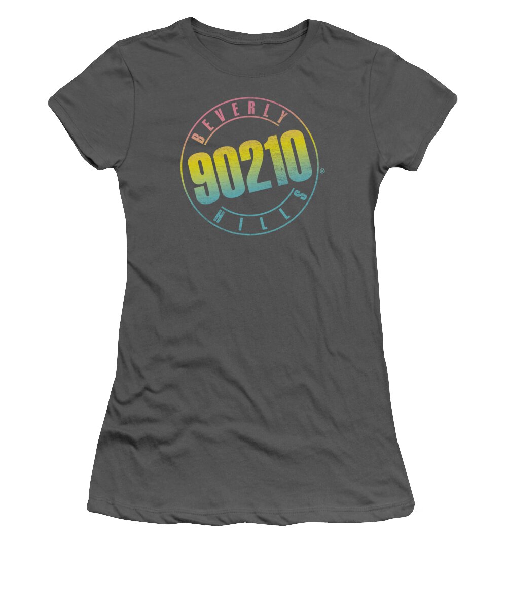 90210 Women's T-Shirt featuring the digital art 90210 - Color Blend Logo by Brand A