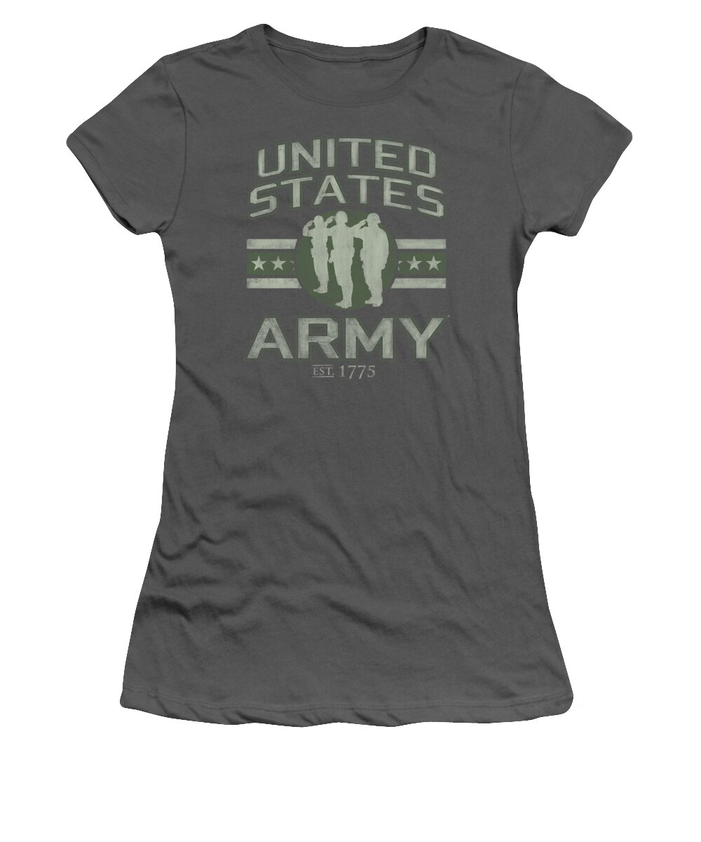 Air Force Women's T-Shirt featuring the digital art Army - United States Army by Brand A