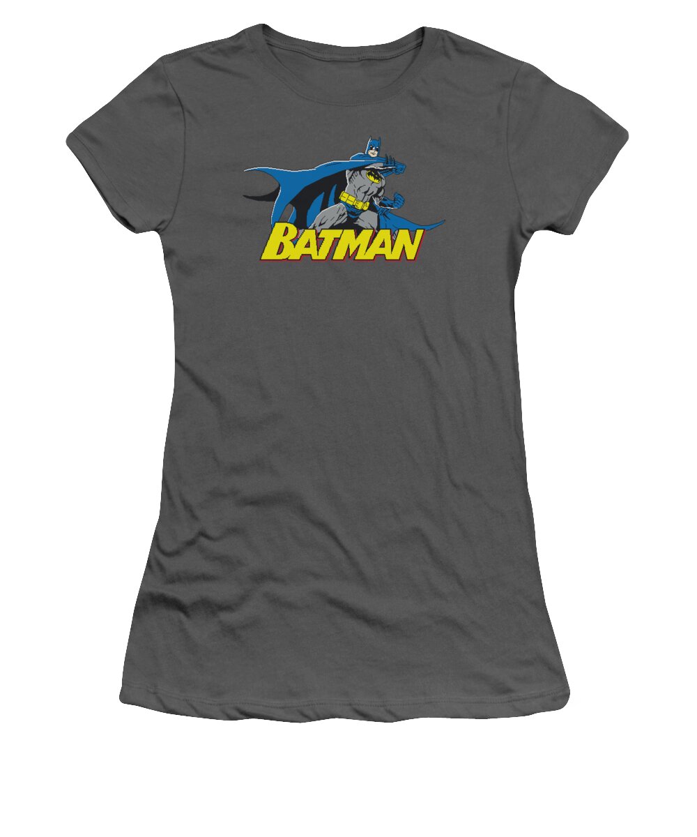 Batman Women's T-Shirt featuring the digital art Batman - 8 Bit Cape by Brand A
