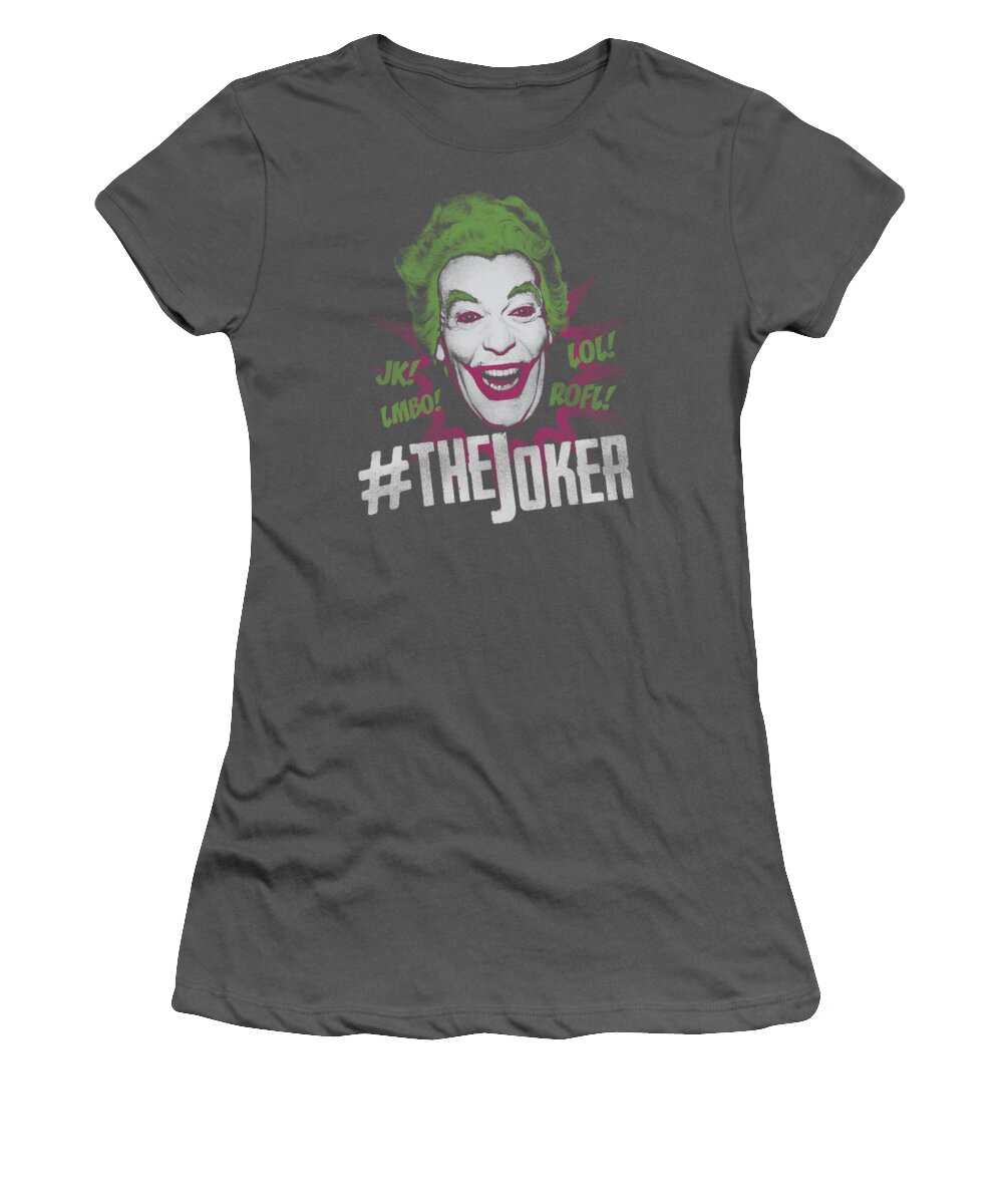 Batman Women's T-Shirt featuring the digital art Batman Classic Tv - #joker by Brand A