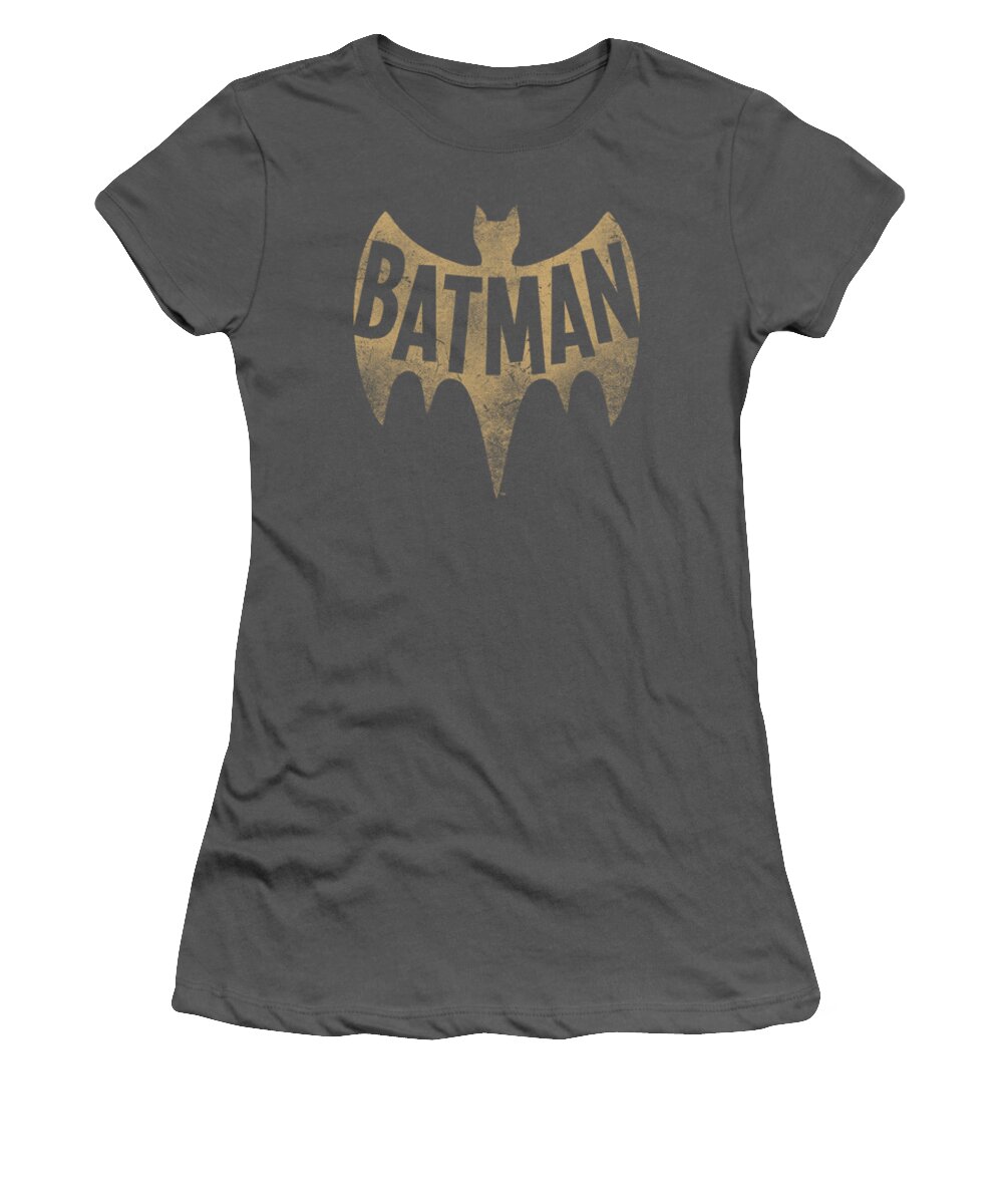 Batman Women's T-Shirt featuring the digital art Batman Classic Tv - Vintage Logo by Brand A