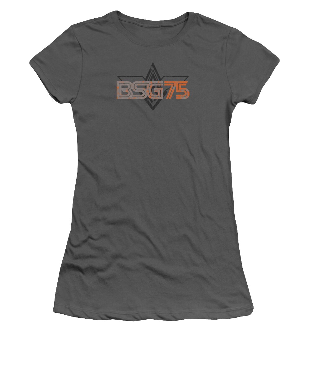 Battlestar Galactica Women's T-Shirt featuring the digital art Battlestar Galactica - Bsg75 by Brand A