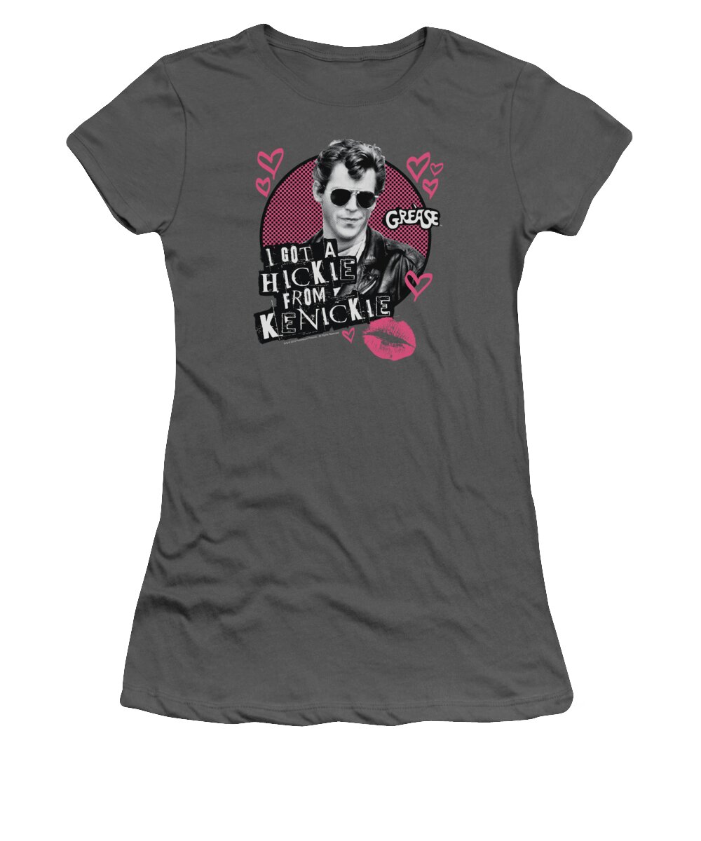 Grease Women's T-Shirt featuring the digital art Grease - Kenickie by Brand A