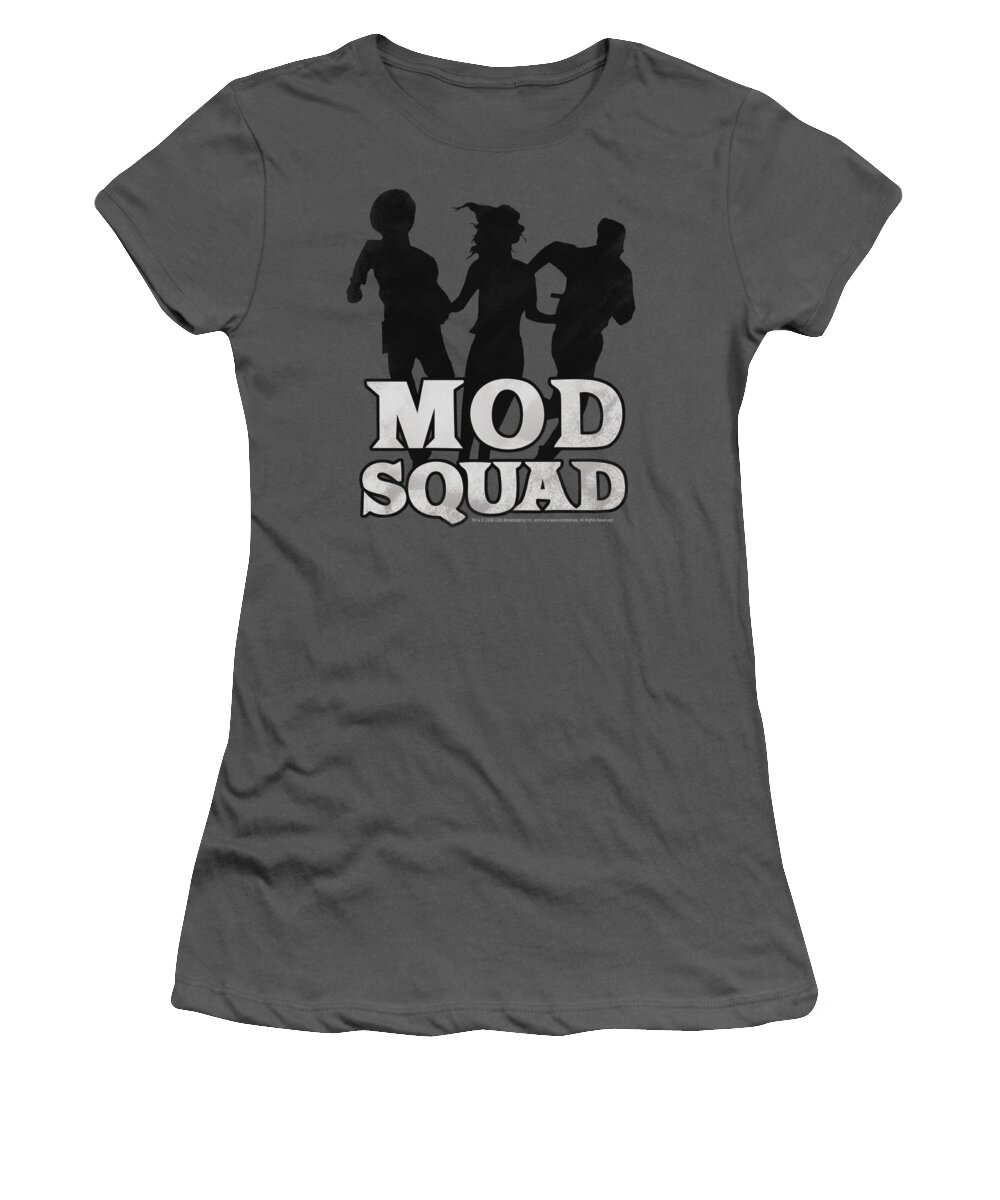 Mod Squad Women's T-Shirt featuring the digital art Mod Squad - Mod Squad Run Simple by Brand A