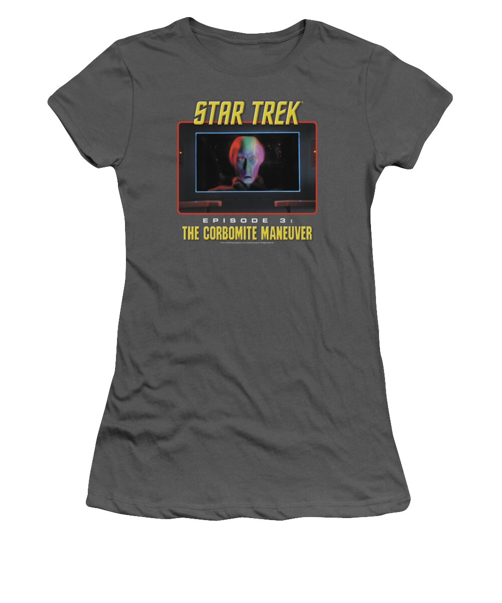 Star Trek Women's T-Shirt featuring the digital art St Original - The Corbomite Maneuver by Brand A