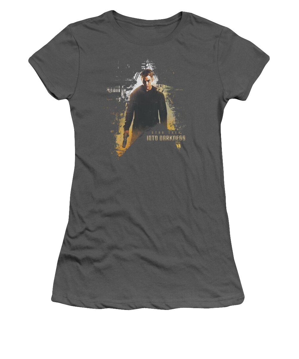 Star Trek Women's T-Shirt featuring the digital art Star Trek - Dark Hero by Brand A