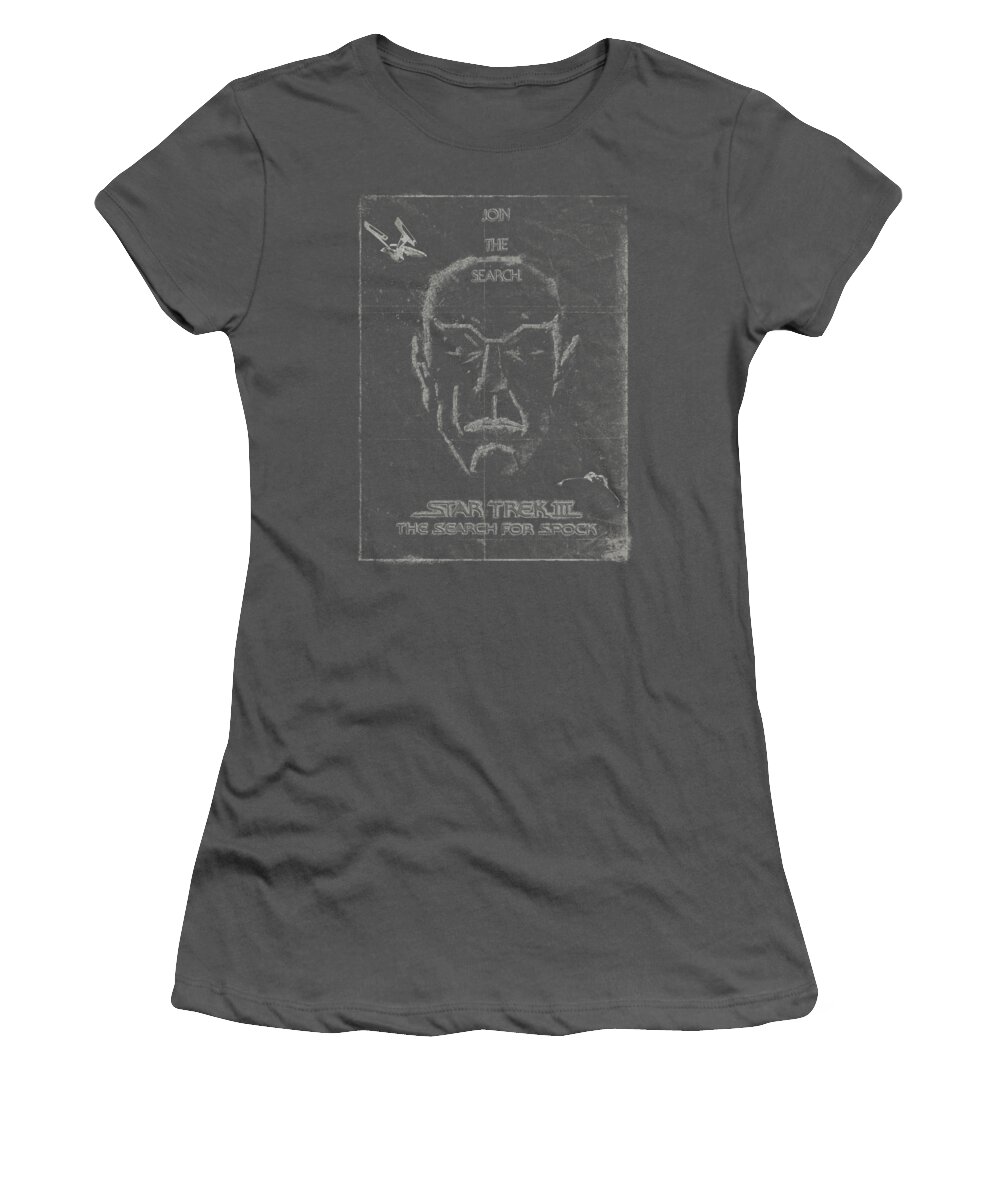 Star Trek Women's T-Shirt featuring the digital art Star Trek - Join The Search by Brand A