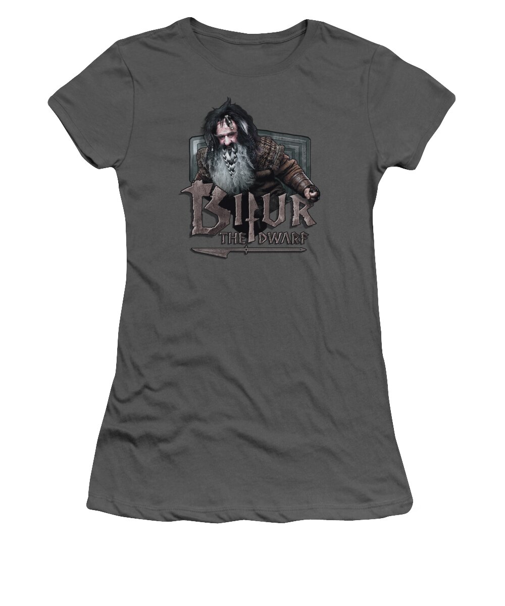 The Hobbit Women's T-Shirt featuring the digital art The Hobbit - Bifur by Brand A