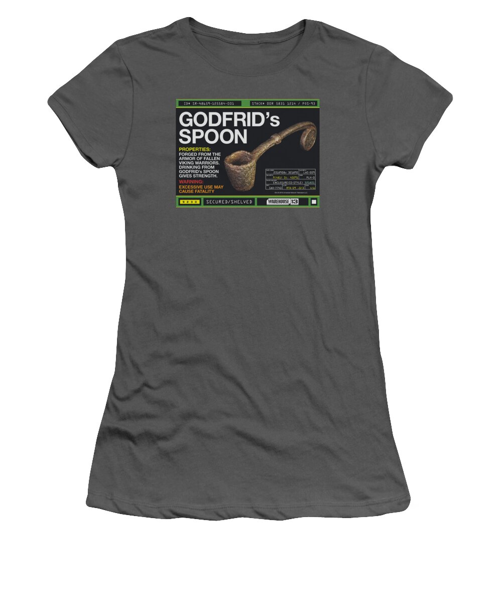 Warehouse 13 Women's T-Shirt featuring the digital art Warehouse 13 - Godfrid Spoon by Brand A