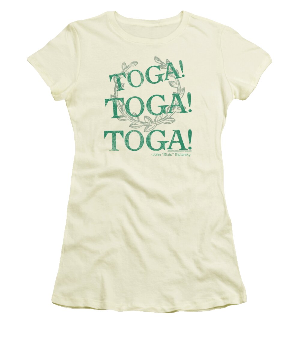 Animal House Women's T-Shirt featuring the digital art Animal House - Toga Time by Brand A