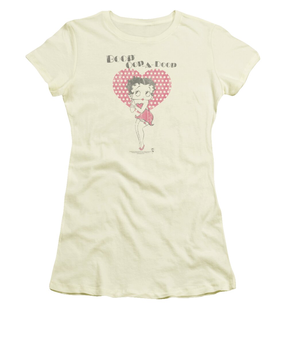 Betty Boop Women's T-Shirt featuring the digital art Boop - Classically Booped by Brand A