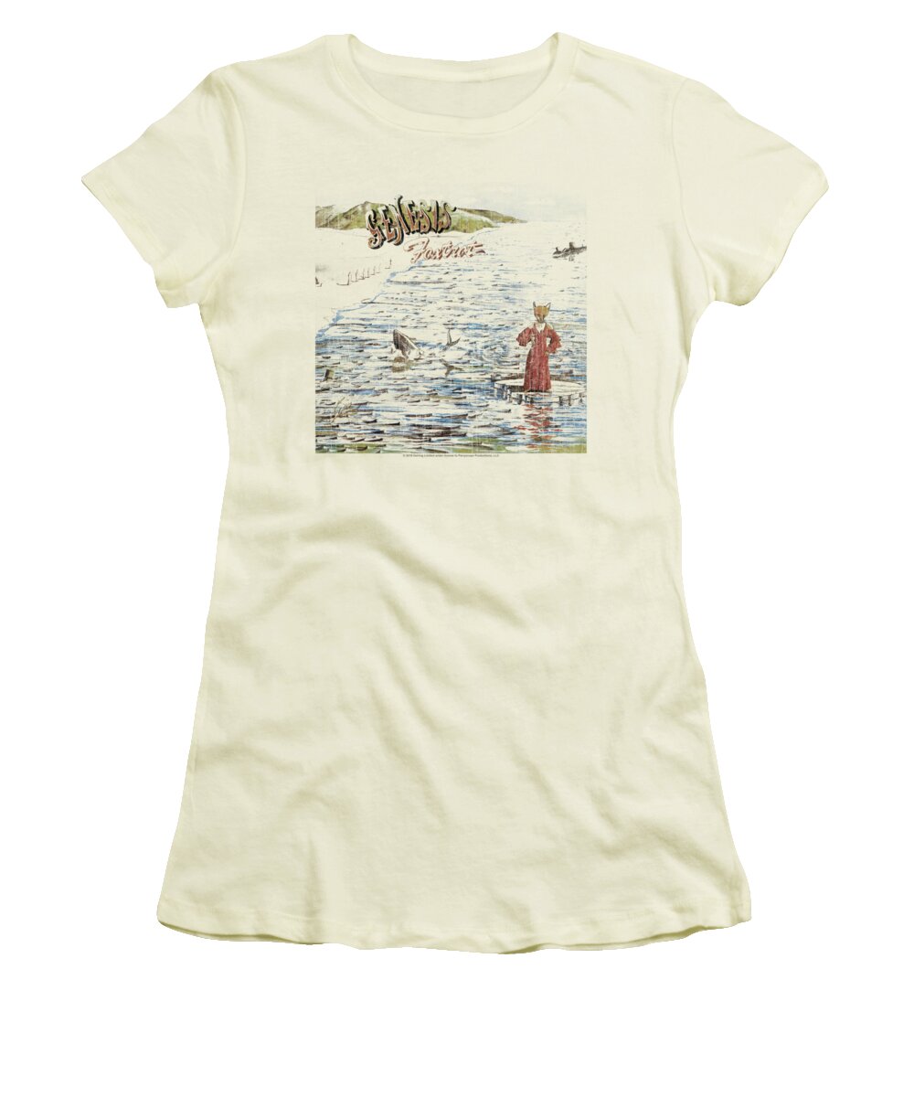  Women's T-Shirt featuring the digital art Genesis - Foxtrot by Brand A