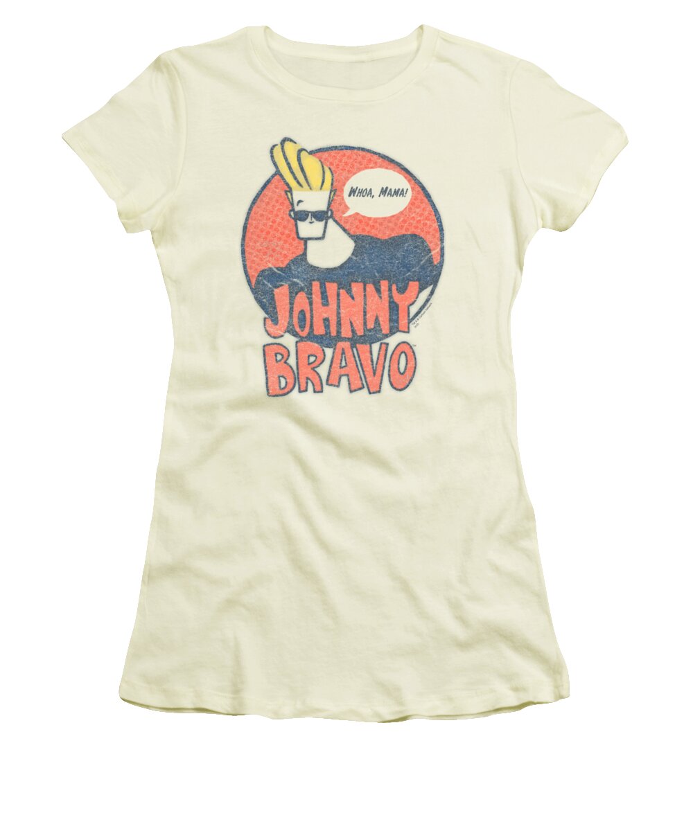 Johnny Bravo Women's T-Shirt featuring the digital art Johnny Bravo - Wants Me by Brand A