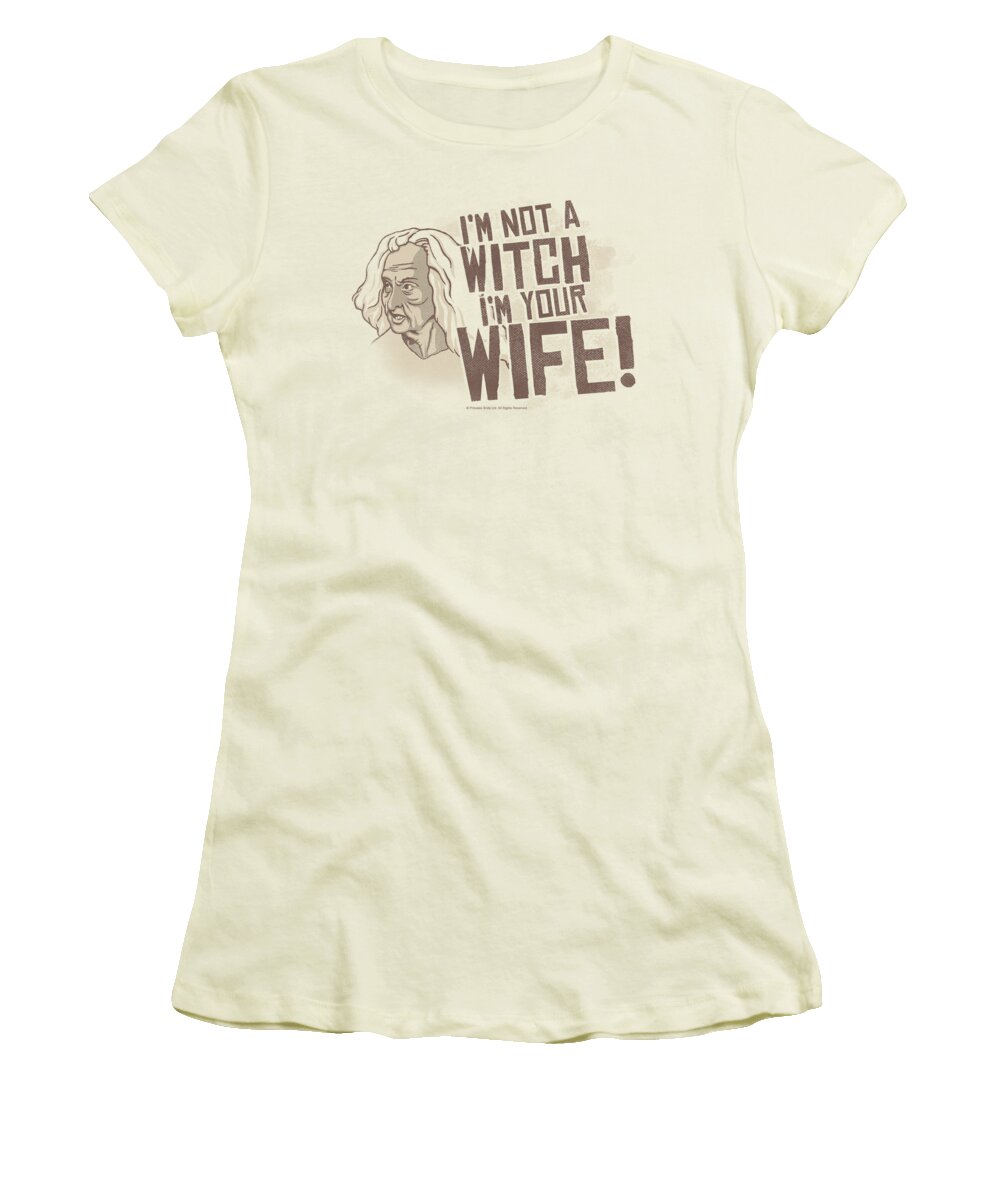 The Princess Bride Women's T-Shirt featuring the digital art Pb - Not A Witch by Brand A