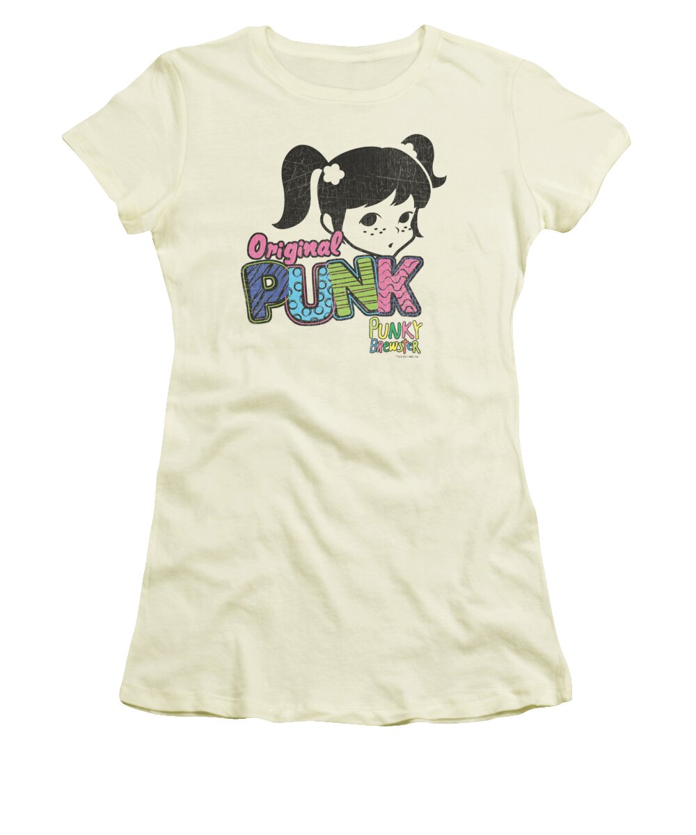 Punky Brewster Women's T-Shirt featuring the digital art Punky Brewster - Punk Gear by Brand A