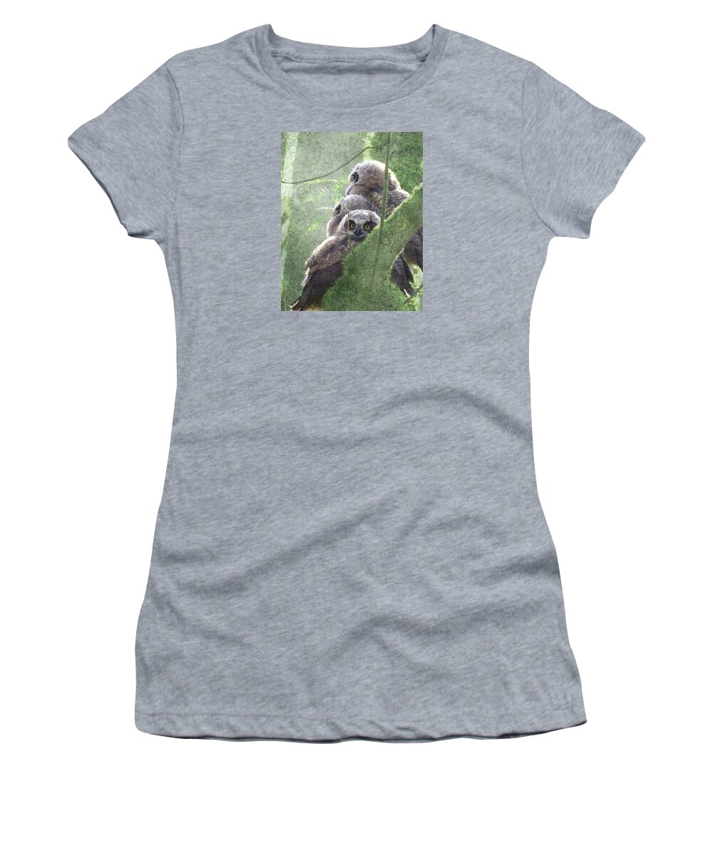 Memories Women's T-Shirt featuring the photograph Memories of Spring by I'ina Van Lawick