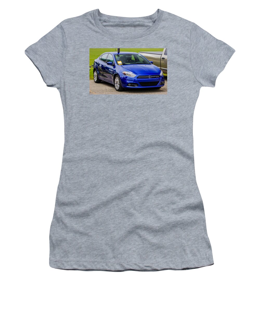 Dodge Dart Women's T-Shirt featuring the photograph Car Show 089 by Josh Bryant