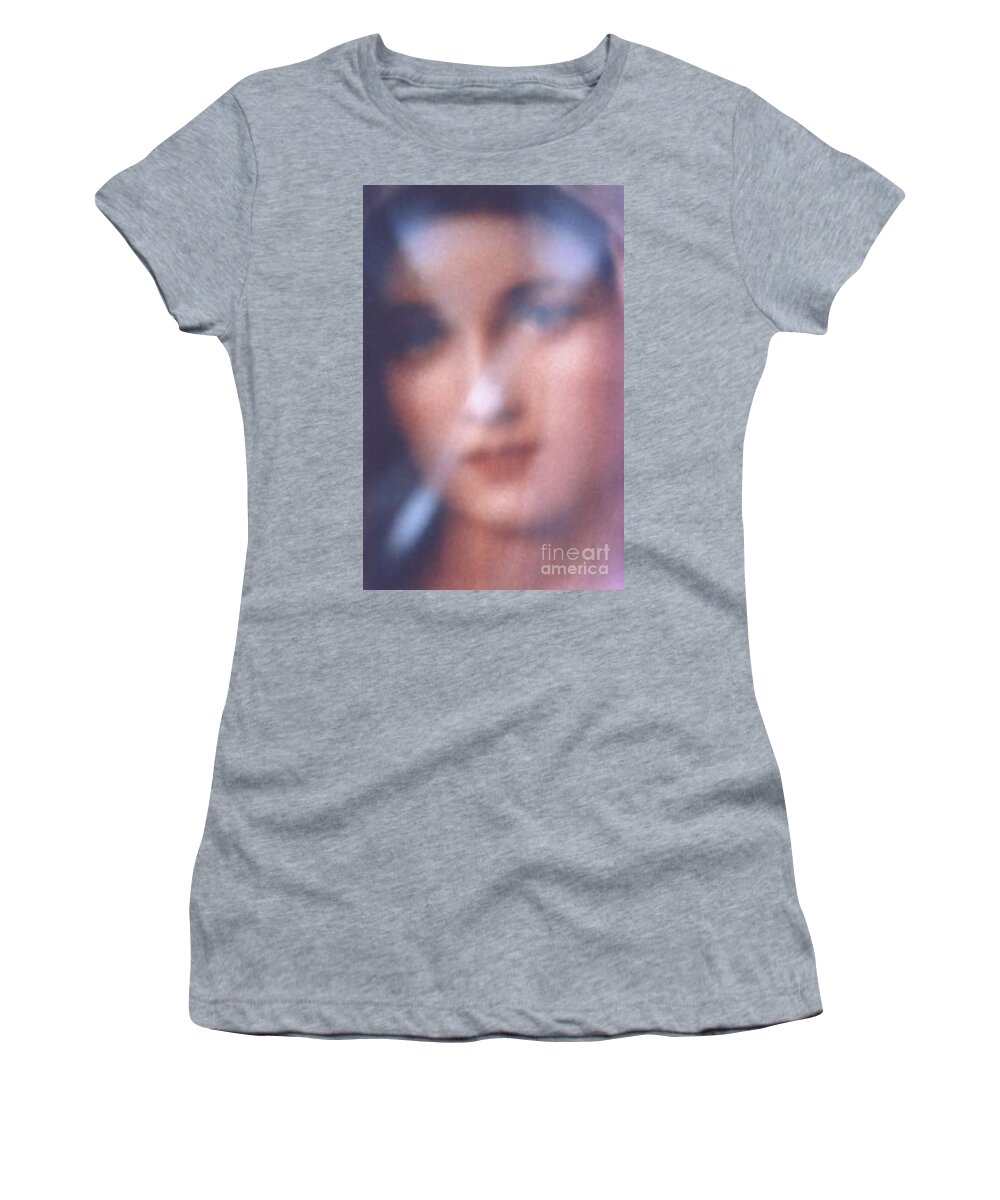 Herzegovina Women's T-Shirt featuring the photograph Madonna Mejugorie #1 by Archangelus Gallery