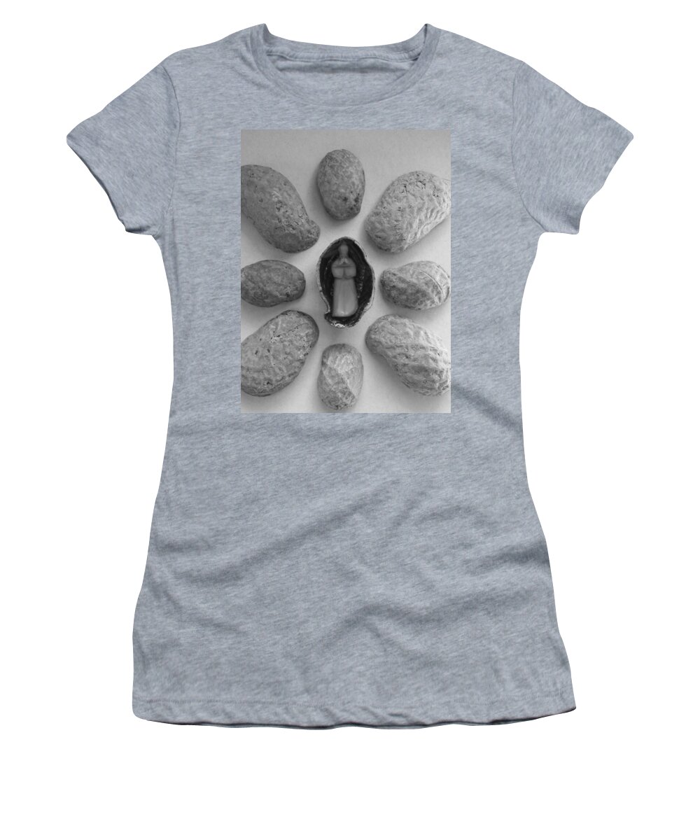 Sage Women's T-Shirt featuring the photograph Old Man in the Peanut #2 by Ismael Cavazos