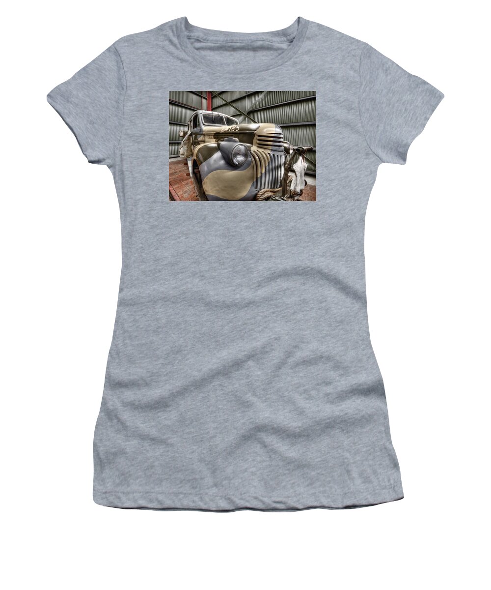 Hdr Women's T-Shirt featuring the photograph Ready to Roll by Wayne Sherriff