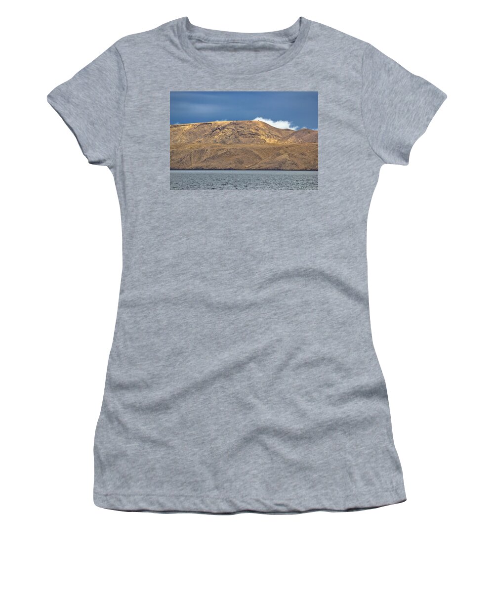 Pag Women's T-Shirt featuring the photograph Stone desert island of Pag #1 by Brch Photography