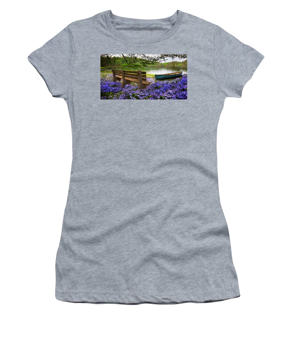 Appalachia Women's T-Shirt featuring the photograph Tranquility by Debra and Dave Vanderlaan