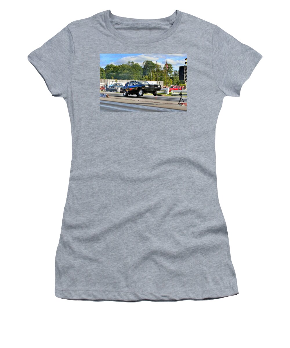 Esta Safety Park Women's T-Shirt featuring the photograph Esta Safety Park 09-14-14 #132 by Vicki Hopper