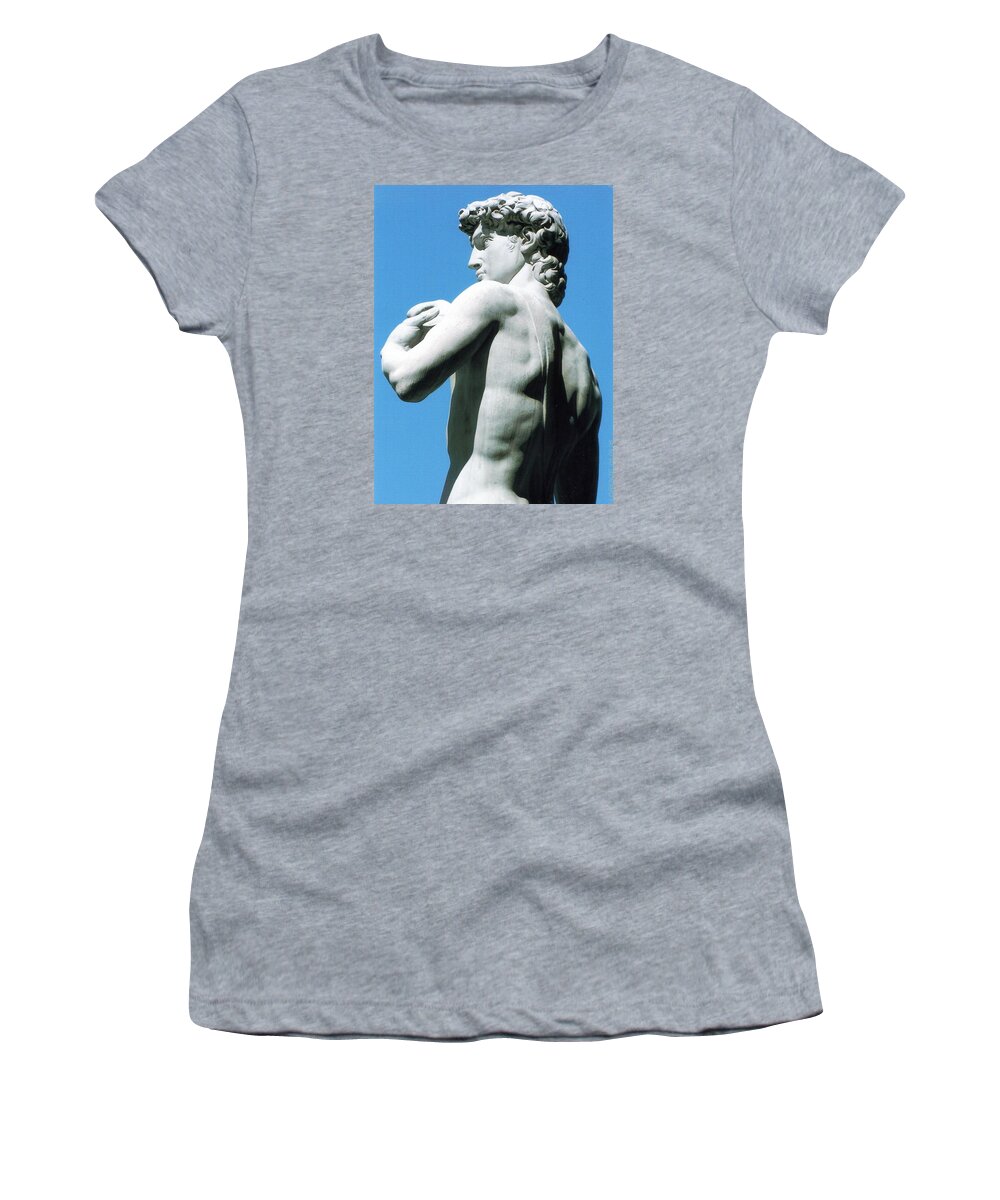 David Women's T-Shirt featuring the photograph Glance at David #2 by Oleg Zavarzin