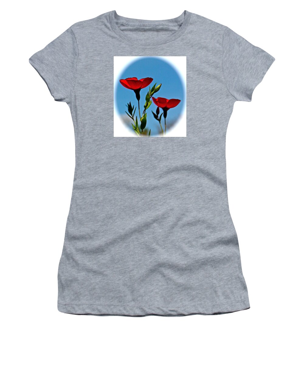Flowers Women's T-Shirt featuring the photograph Flower 6 by Albert Fadel