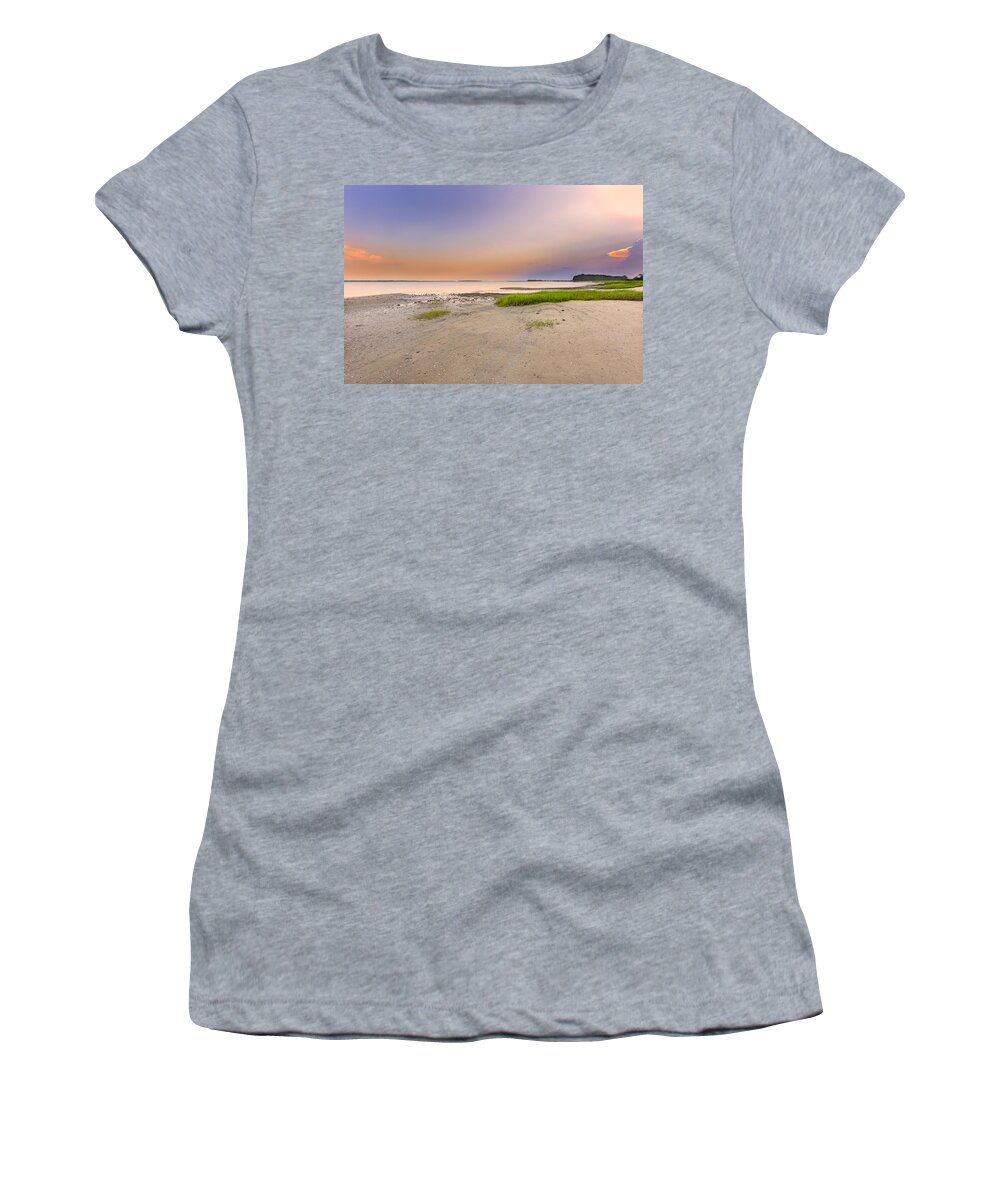 Abstract Women's T-Shirt featuring the photograph Hilton Head Island by Peter Lakomy